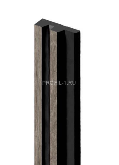 Финишный молдинг HiWood LF129A BR490NK под дерево 11х34 мм 2,7 м Финишный молдинг HiWood LF129A BR490NK под дерево 11х34 мм 2,7 м