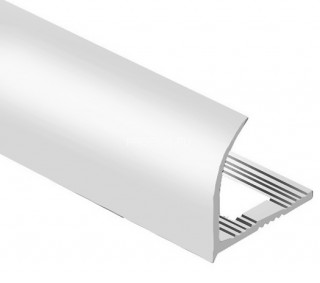 Профиль для плитки С-образный внешний алюминий 8 мм PV22-00 натуральный 2,7 м Профиль для плитки С-образный внешний алюминий 8 мм PV22-00 натуральный 2,7 м