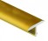 Профиль Т-образный 10 мм закругленный алюминий PV33-04 золото матовое 2,7 м