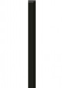 Левая планка для реечной панели VOX LINERIO M-LINE черная 2650х42х12 мм
