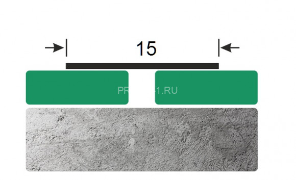 Полоса из нержавеющей стали 15 золото полированное 2,7 м