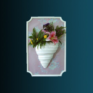 Декоративный светильник Perfect K5017 белый полиуретан 320х260х141 мм