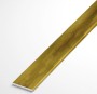 Алюминиевая полоса 20 мм золото люкс браш 2,5 м