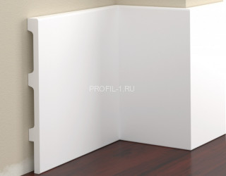 Напольный плинтус 195 мм Cezar Elegance LPC-39 белый 2,44 м Напольный плинтус 195 мм Cezar Elegance LPC-39 белый 2,44 м