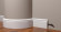 Напольный гибкий плинтус Decor-Dizayn DD701F полистирол белый, под покраску 100х16х2000 мм