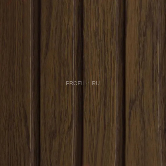 Окантовочная планка 40х19 мм для реечных панелей VOX FRONTO J-TRIM SVP-15 Орех 3.05 м
