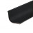 Внутренний уголок округлый из алюминия 20х20 мм ПВ-20х20 черный муар 2.7 м