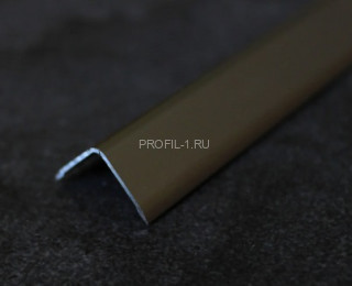 Алюминиевый уголок наружный 20х20 ПН20х20 шампань матовая 2,7 м Алюминиевый уголок наружный 20х20 ПН20х20 шампань матовая 2,7 м