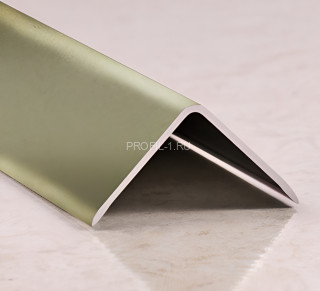 Алюминиевый уголок 40х40 мм PV66-16 титан матовый 2,7 м Алюминиевый уголок 40х40 мм PV66-16 титан матовый 2,7 м