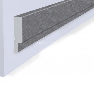 Финишный молдинг для панелей Hiwood LF1 S381A декорированный 50х17 мм 2,7 м Финишный молдинг для панелей Hiwood LF1 S381A декорированный 50х17 мм 2,7 м