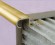 Профиль Z-образный с рифлением овальный ZET OWAL 10 мм алюминий PV49-05 золото блестящее 2,7 м