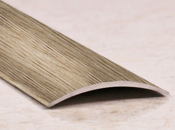 Порог алюминиевый полукруглый 40 мм Cezar LPOS 40 дуб античный 1,0 м