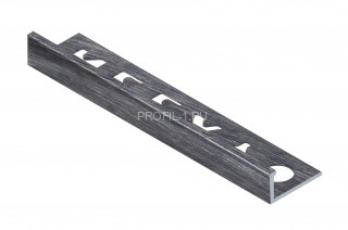 L-профиль алюминиевый 12.5 мм NEEXY PV03-45 BBS-D серебро блестящее браш 2.7 м