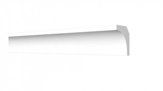 Потолочный плинтус Decor-Dizayn DD26 полистирол белый, под покраску 19х19х2000 мм