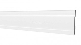 Напольный плинтус Decor-Dizayn DD702 полистирол белый, под покраску 150х22х2000 мм