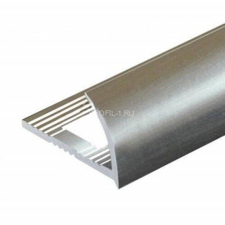 Алюминиеваый С-профиль 10 мм ПО-9 шлифованный 2.7 м