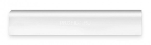 Плинтус DECOMASTER D037-115 ДМ (80x13x2400) напольный, ударопрочный полимер, белый, под покраску Плинтус DECOMASTER D037-115 ДМ (80x13x2400) напольный, ударопрочный полимер, белый, под покраску