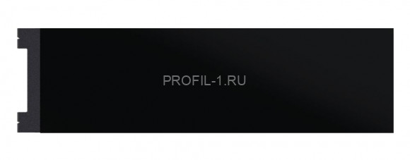 Плинтус напольный DECOMASTER D157-116 ДМ (66x13x2900) Черный матовый