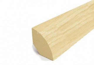 Галтель ПВХ Lemal выпуклая 14х14 мм Цвет 8649 Под дерево 2,5 м