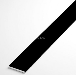 Алюминиевая полоса 30 мм черная 2,5 м Алюминиевая полоса 30 мм черная 2,5 м