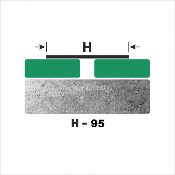Полоса из нержавеющей стали 95 мм FB 95 P полированная сталь 300 см