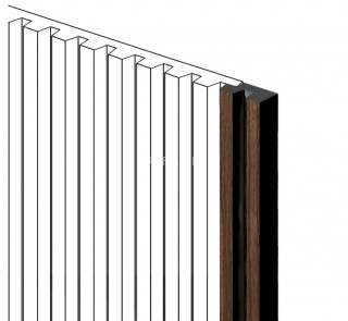 Финишный молдинг HiWood LF129B BR396NK под дерево 11х24 мм 2,7 м Финишный молдинг HiWood LF129B BR396NK под дерево 11х24 мм 2,7 м