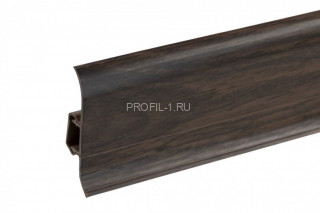 Плинтус ПВХ 59 мм Cezar Premium 176 дуб конго 2,5 м Плинтус ПВХ 59 мм Cezar Premium 176 дуб конго 2,5 м