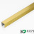 П-профиль бордюрный 10х10 мм из нержавеющей стали SS 304 FSUP10-GS S.S.304 золото сатинированное 2.7 м