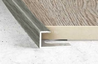 Алюминиевый П-профиль торцевой гибкий Effector S 93 0914-дуб топаз 8х10 мм 2,5 м Алюминиевый П-профиль торцевой гибкий Effector S 93 0914-дуб топаз 8х10 мм 2,5 м