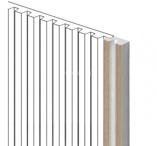 Финишный молдинг HiWood LF129B BR417N под дерево 11х24 мм 2,7 м Финишный молдинг HiWood LF129B BR417N под дерево 11х24 мм 2,7 м
