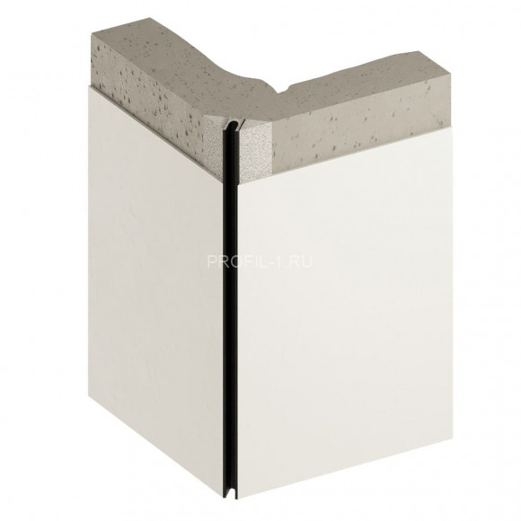 Алюминиевая теневая разделительная рейка Decaro D009A Bronze бронза для стен и потолка 3 м