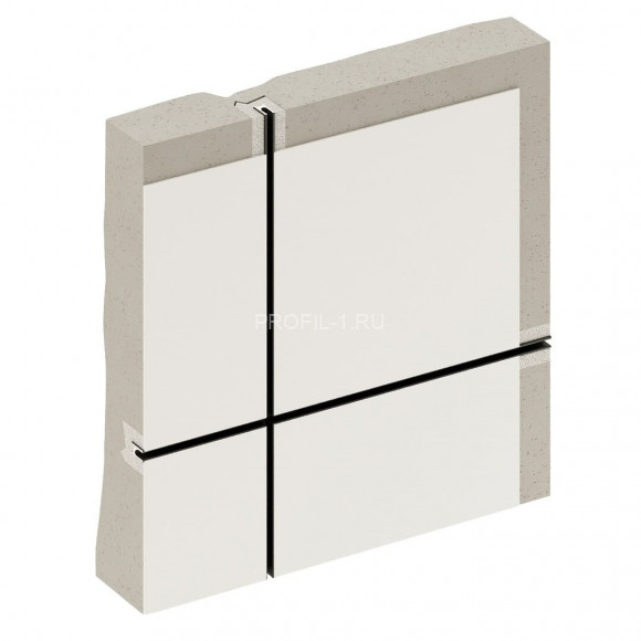 Алюминиевая теневая разделительная рейка Decaro D009A Bronze бронза для стен и потолка 3 м