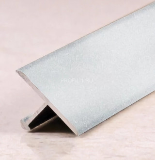 Т-образный профиль алюминиевый 40 мм ПТ-40 белый муар 2.7 м