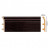 Плинтус напольный DECOMASTER D233-433x8ДМ (120x23x2400) цвет Венге