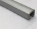 Алюминиевый П-профиль 8х20 Б-4 серебро матовое 3 м