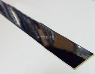 Латунная полоса PP 15 OC 15 хром 2,7м Латунная полоса PP 15 OC 15 хром 2,7м