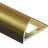 Профиль С-образный алюминий для плитки 10 мм PV08-05 eco золото блестящее 2,7 м