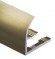 Профиль С-образный для плитки гибкий алюминий 10 мм PV26-09 шампань блестящая 2,7 м