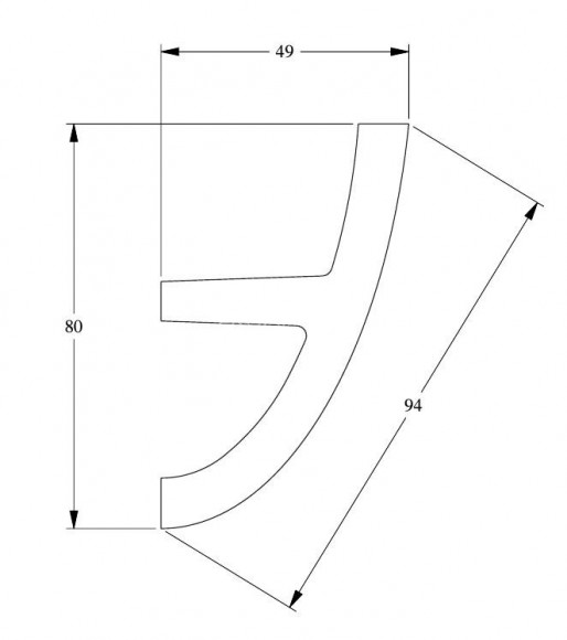Потолочный плинтус для скрытого освещения Orac Decor C373 белый полиуретан 80х50 мм 2м Потолочный плинтус для скрытого освещения Orac Decor C373 белый полиуретан 80х50 мм 2м