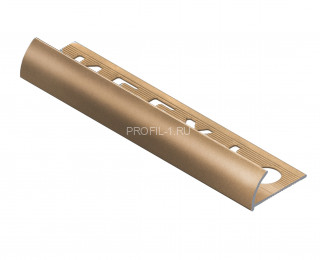 С-профиль алюминиевый для плитки 10 мм NEEXY PV17-05 BG золото блестящее 2.7 м С-профиль алюминиевый для плитки 10 мм NEEXY PV17-05 BG золото блестящее 2.7 м