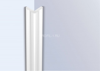 Угол HiWood C40V1 белый 40х40 мм 2 метра