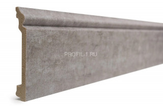 Напольный плинтус Decor-Dizayn 701-25 полистирол под мрамор 100х16х2400 мм