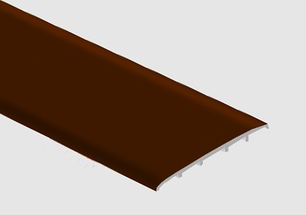 Алюминивый порог 80 мм 03 шоколад 2,7 м