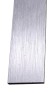 Алюминиевая полоса 20х1,5 мм серебро матовое браш 2,7 м