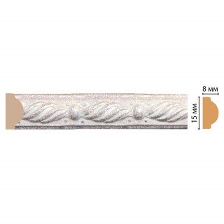 Молдинг DECOMASTER 130-19 ДМ (15x8x2400) цвет Бежевый Молдинг DECOMASTER 130-19 ДМ (15x8x2400) цвет Бежевый