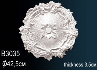 Потолочная розетка Перфект B3035 425 мм