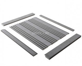 Финишный молдинг для панелей Hiwood LF1 S339S декорированный 50х17 мм 2,7 м Финишный молдинг для панелей Hiwood LF1 S339S декорированный 50х17 мм 2,7 м