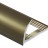 Профиль С-образный алюминий для плитки 10 мм PV08-09 eco шампань блестящая 2,7 м
