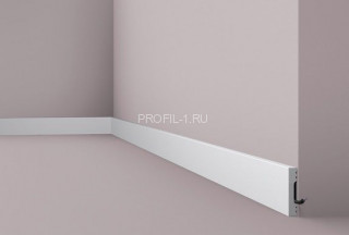 Потолочный плинтус NMC Wallstyl FD8 белый полистирол 15х80 мм 2м
