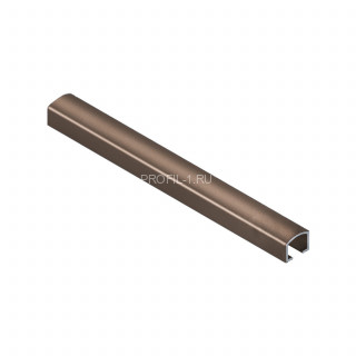 Алюминиевый П-профиль вставка 10мм х 8.2мм NEEXY PV104-11-BB коричневый блестящий 2.7м Алюминиевый П-профиль вставка 10мм х 8.2мм NEEXY PV104-11-BB коричневый блестящий 2.7м